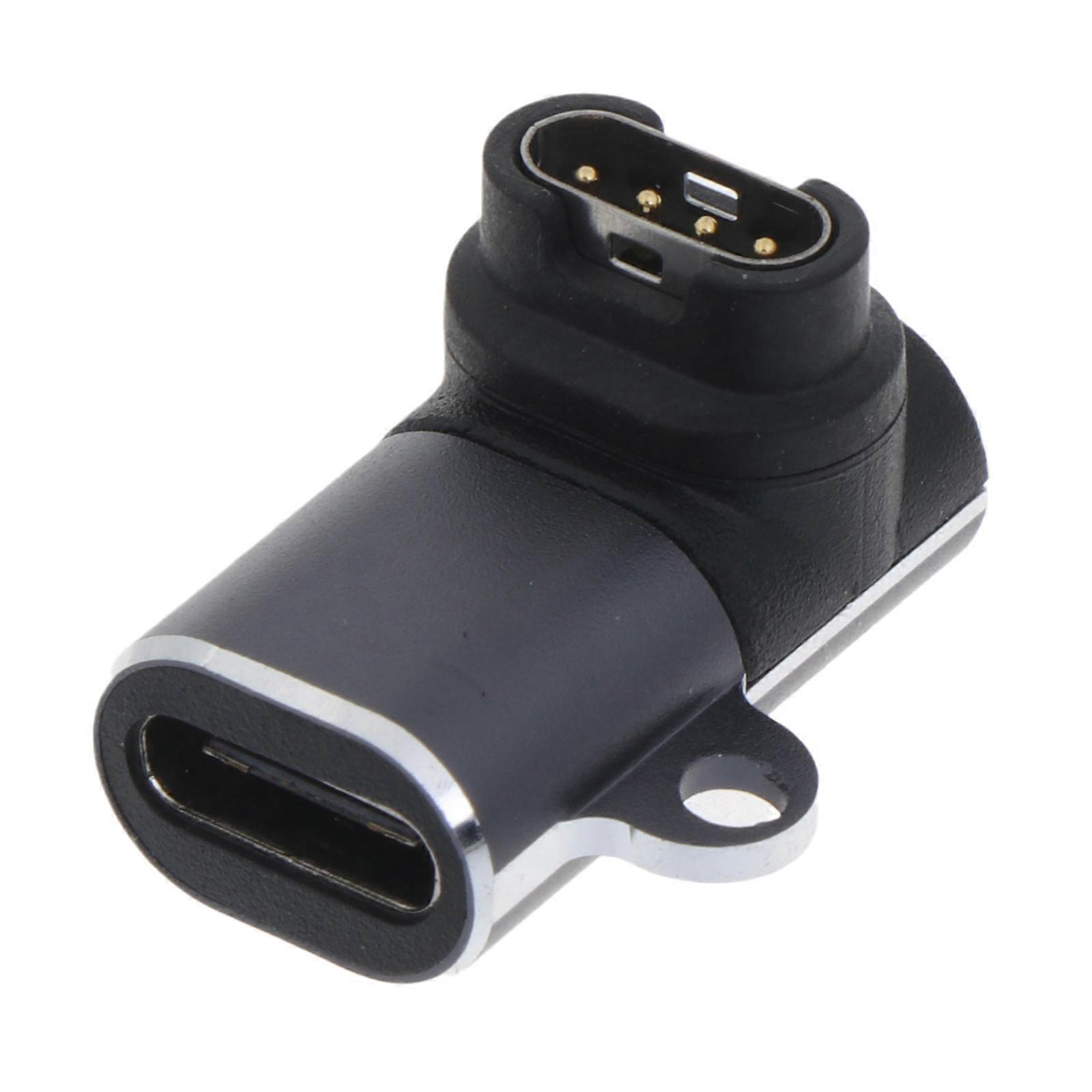 Type C to 4pin Charging Adapter Connector Converter Adaptor for Fenix 7/7S/7X