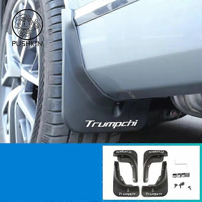 4PCS Garde-boue de voiture pour GAC Trumpchi GS8 Accessoires 2022 2023 Mk2 2th II Garde-boue Garde-boue Garde-boue Garde-boue Garde-boue Garde-boue de voiture