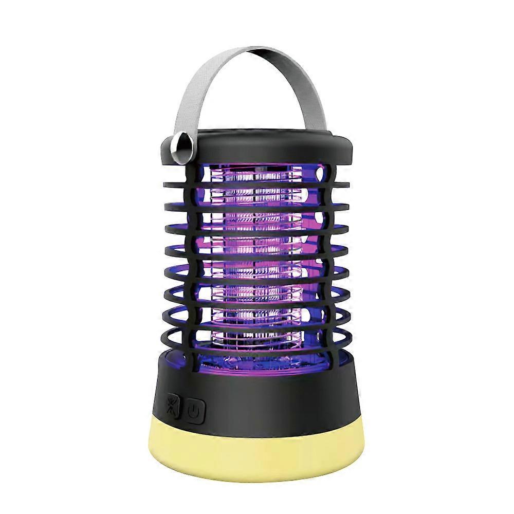 Rechargeable Mosquito Killer Lamp Portable, Camping Bug Zapper 3 in 1 Camping Lantern, Waterproof Mosquitoes Insect Trap