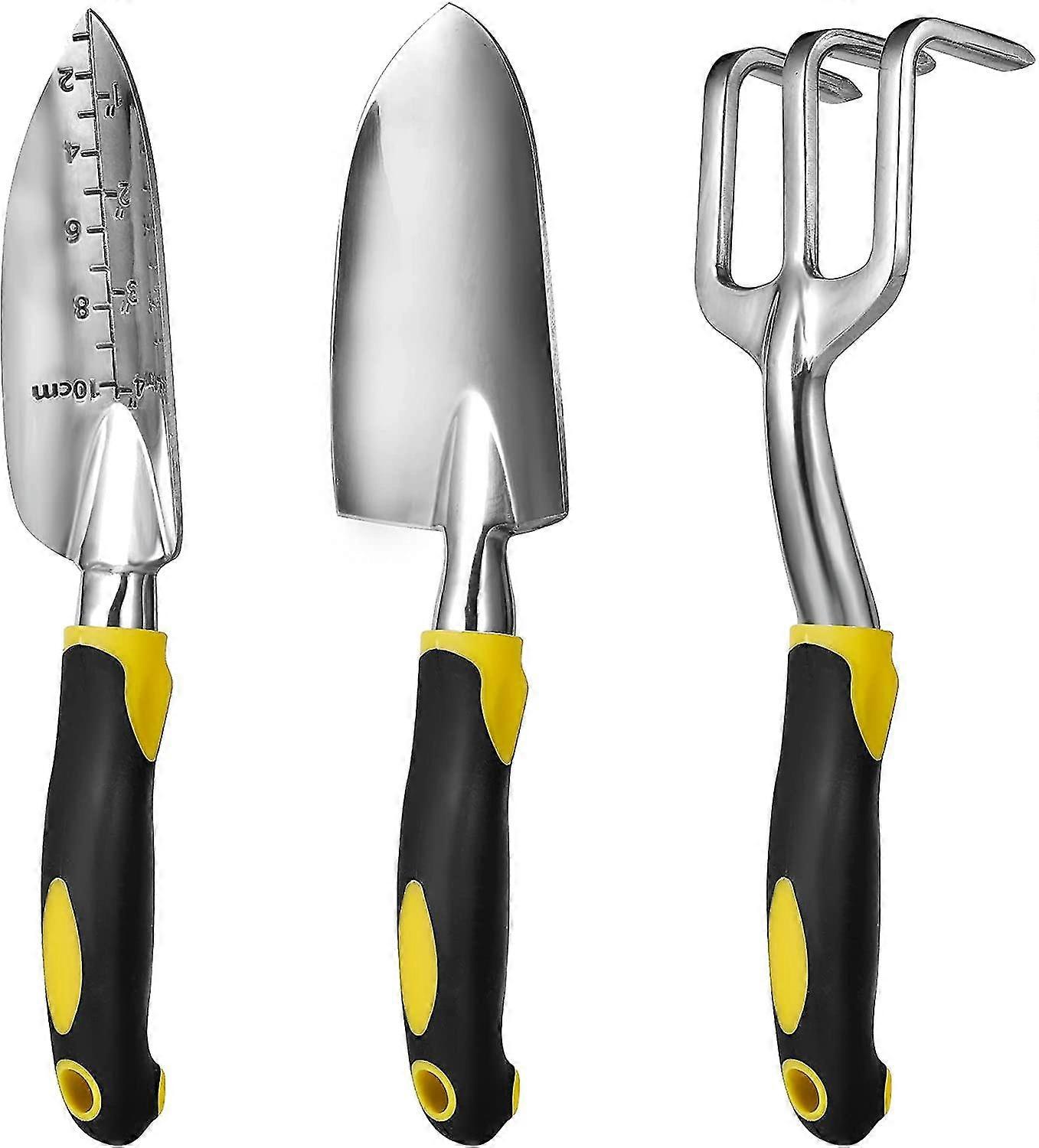 3pcs Garden Tools Set Cast Aluminum Garden Tools With Soft Rubber Non-slip Handle - Best