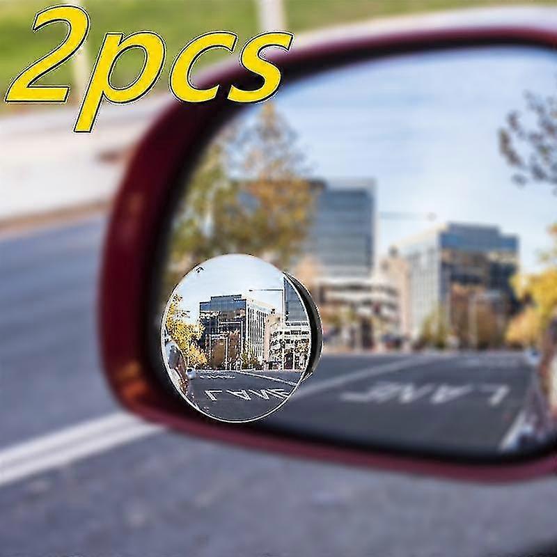 Car Blind Spot Mirror Adjustable 360 Degree Hd Rear View Mirror Car Side Large Angle Reverse Assist Mirror Auto Safety Driving