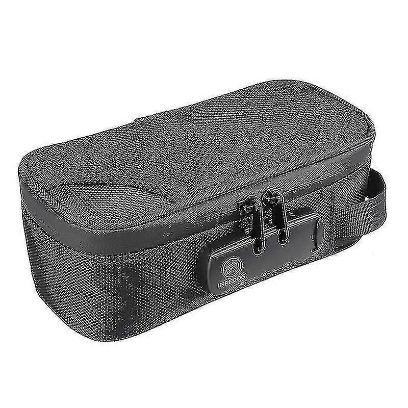 Smell Proof Bag With Lock, Carbon Lined Odor Proof Case Containers Charcoal Bag