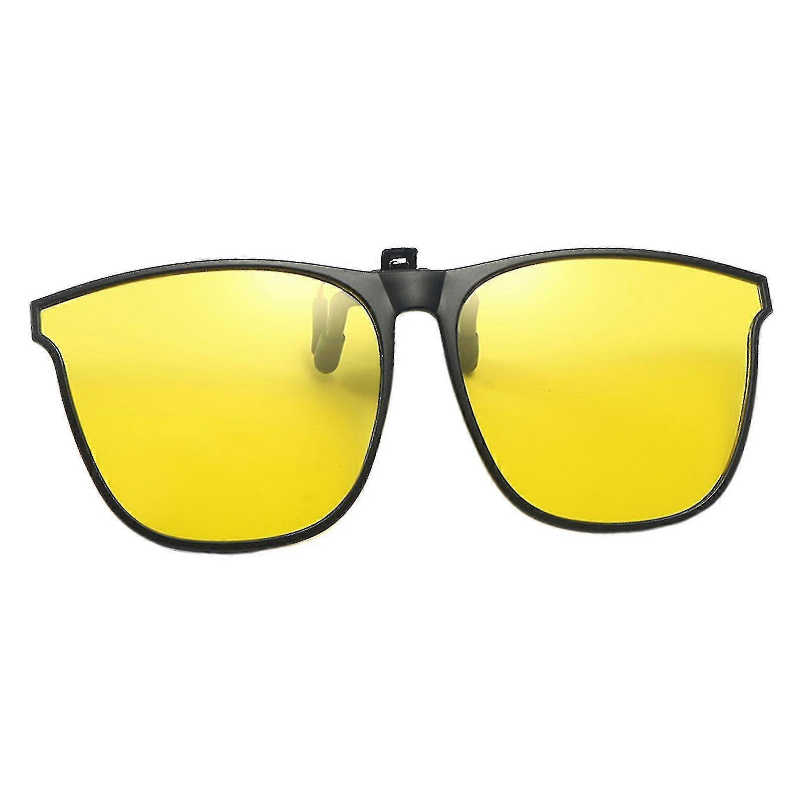 Clipe polarizado Flip Up Óculos de Sol Uv400 Lentes Reversível Clipe Polarizado