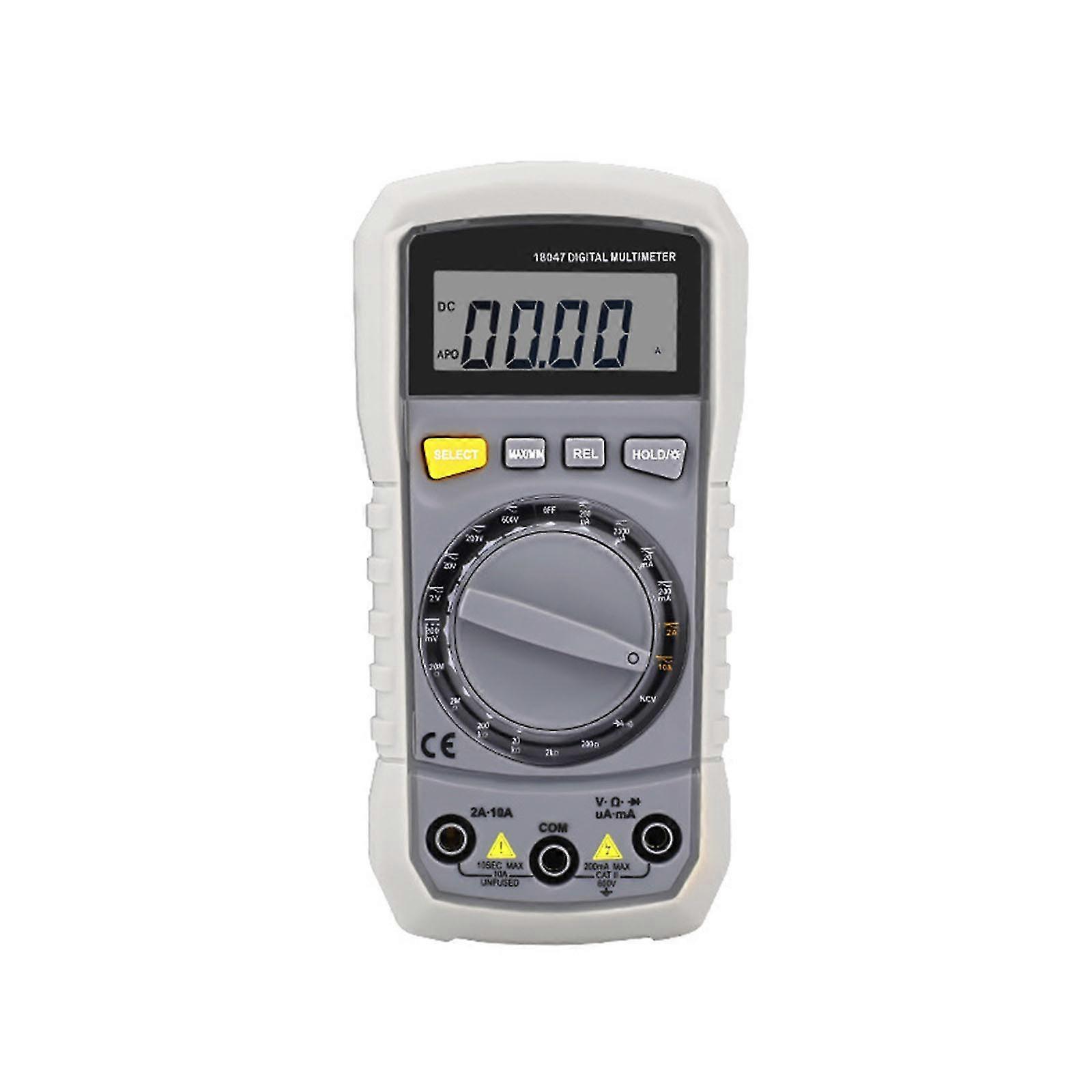 Digital Multimeter Tester Electrical Voltmeter Tester Ac/for Dc Volt Current Met
