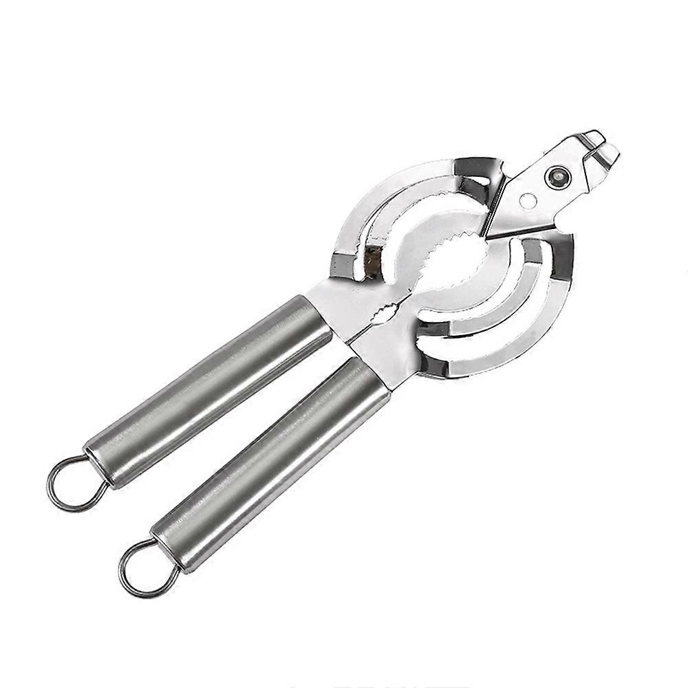 Multi Function Stainless Steel Jar Opener with Handle, Solid Durable for Home, Kitchen, Restaurant