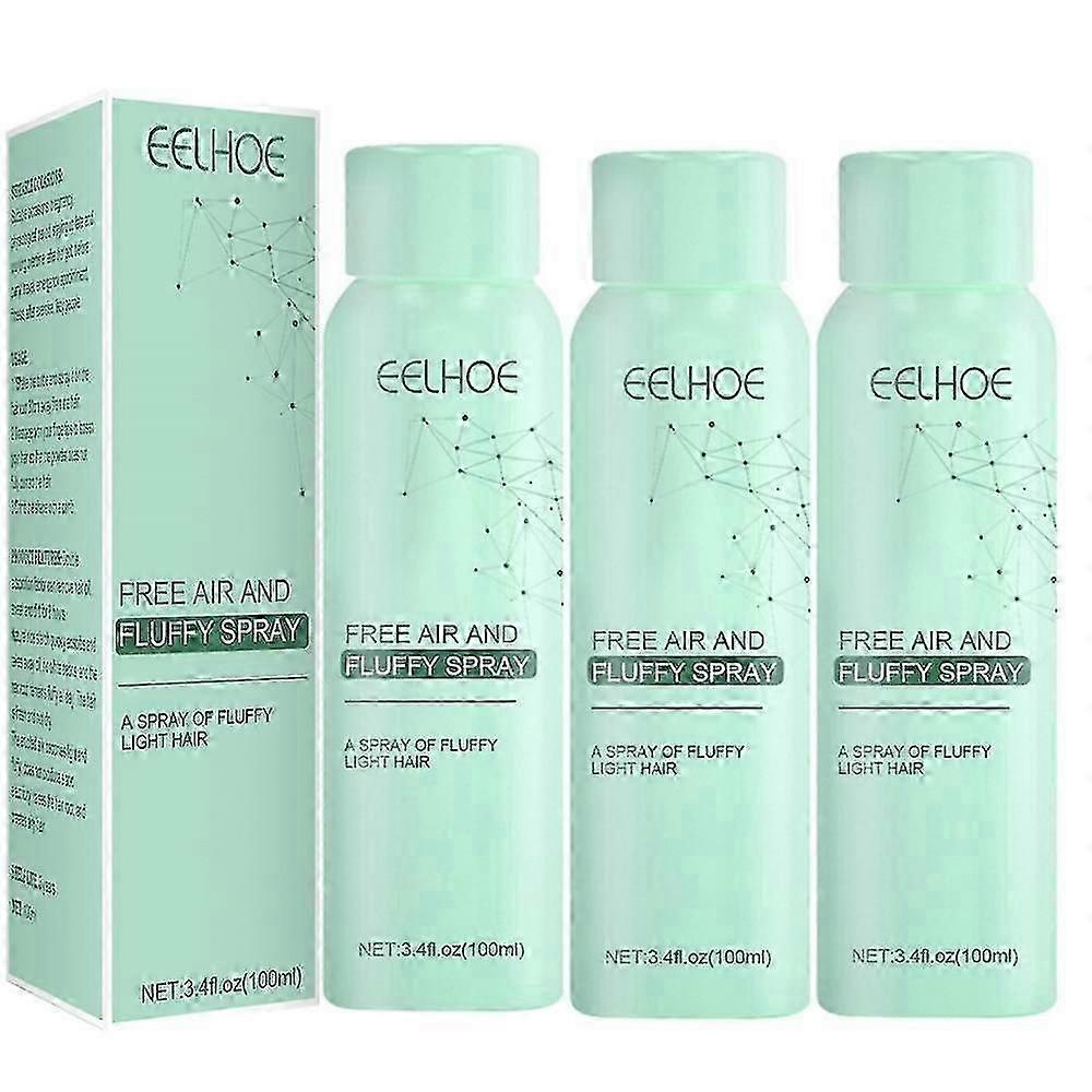 1-3x Leave-in Dry Hair Spray Fluffy Hair Lazy Oil Control Air-feeling Fluffy Spray