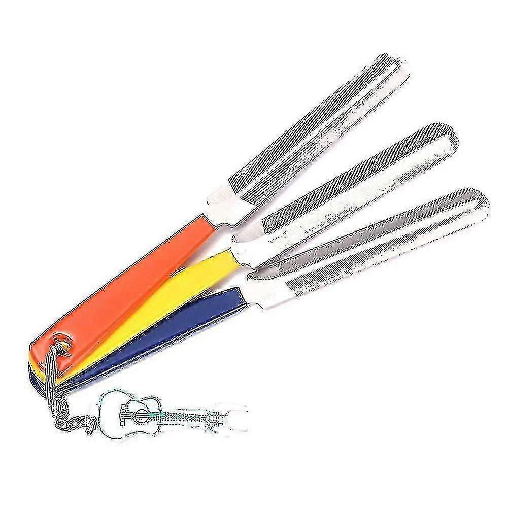 Guitar Nut Slotting Saddle Files With Strings Remover