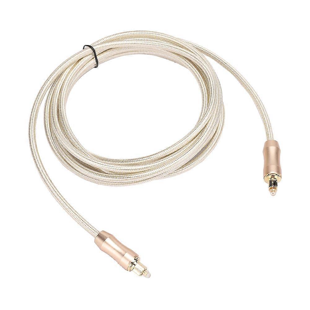 SPDIF for Toslink Optical Fiber Square Port Audio Cable for Power Amplifier Audio Decoder3 meters