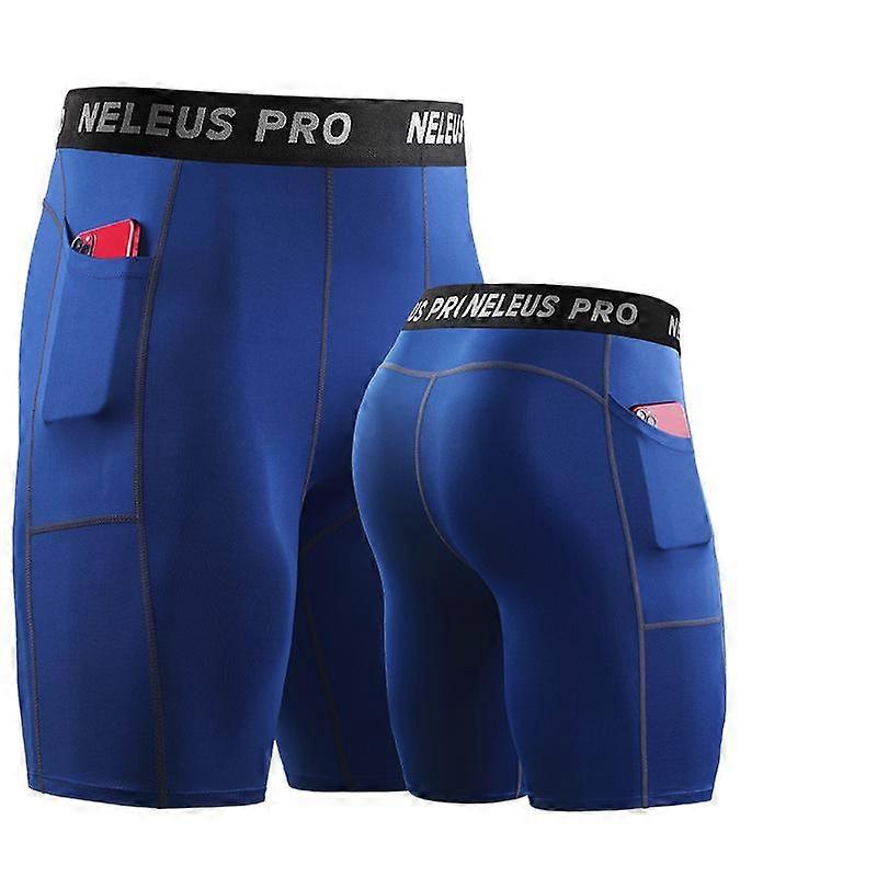 Men Shorts Sports Gym Pants Compression Tights Solid Bottoms Quick Drying Clothing