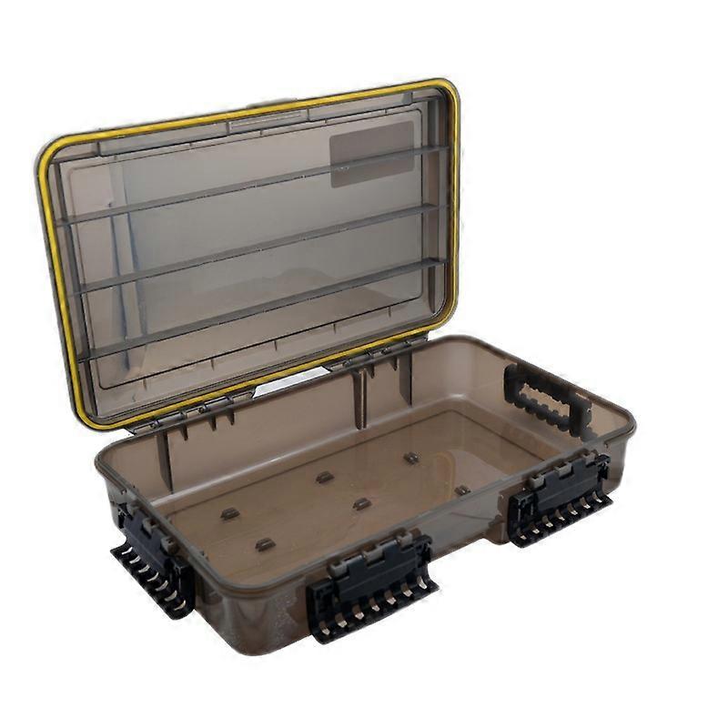 Thicker Fishing Tackle Box for Jigs Lures with Adjustable Dividers Large Size 3700