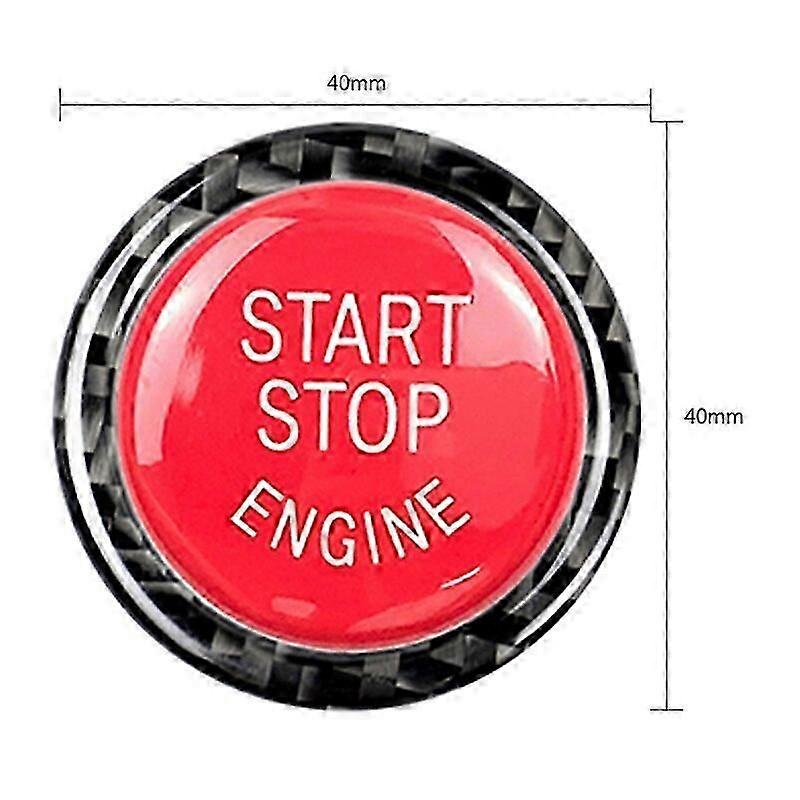 Car Engine Start Stop Button Replace Cover Switch Trim Ring Sticker For Bmw E90 E92 E93 320i Car Interior Styling Accessories