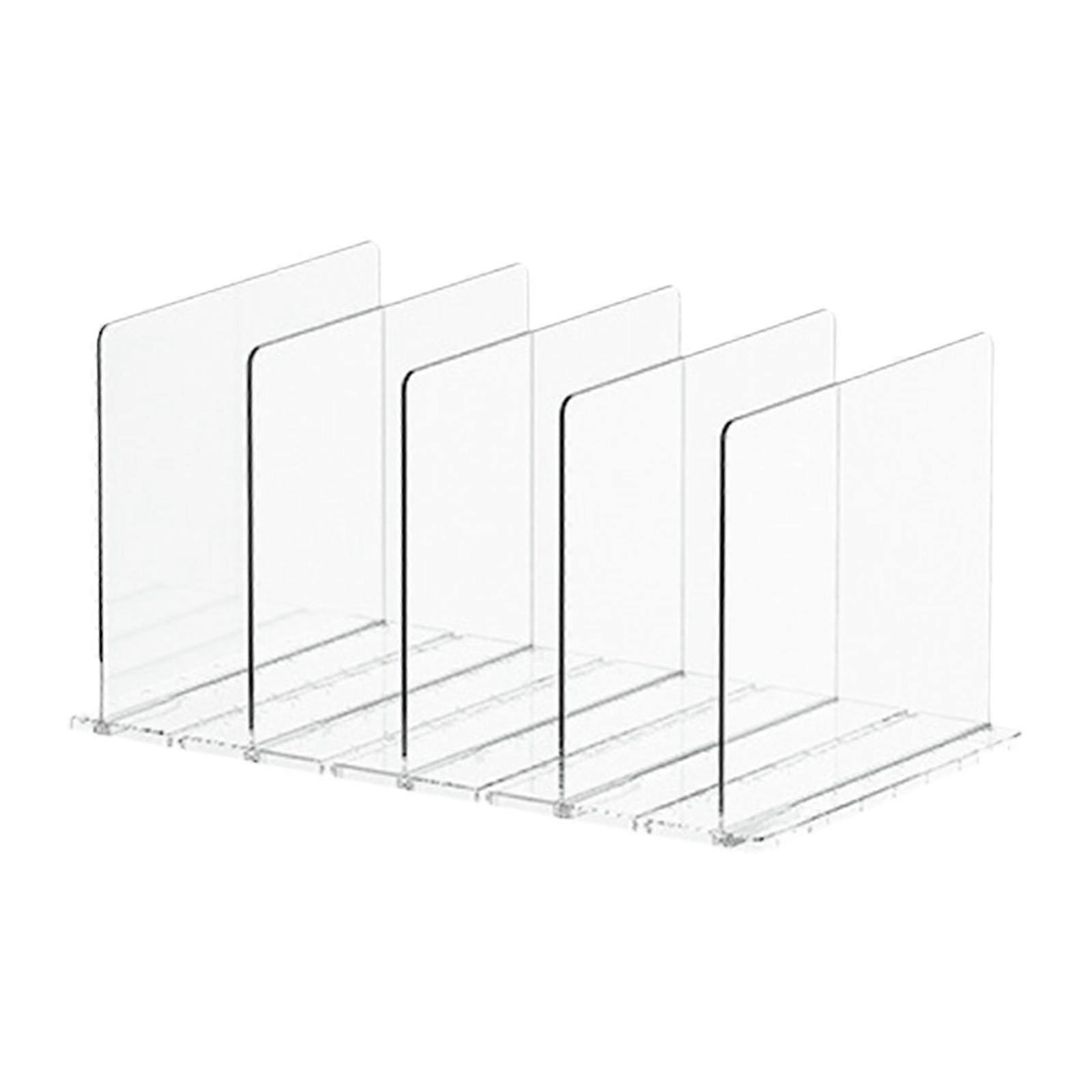 Transparent Shelf Dividers Clothes Partition Board Sturdy Cabinets Practical