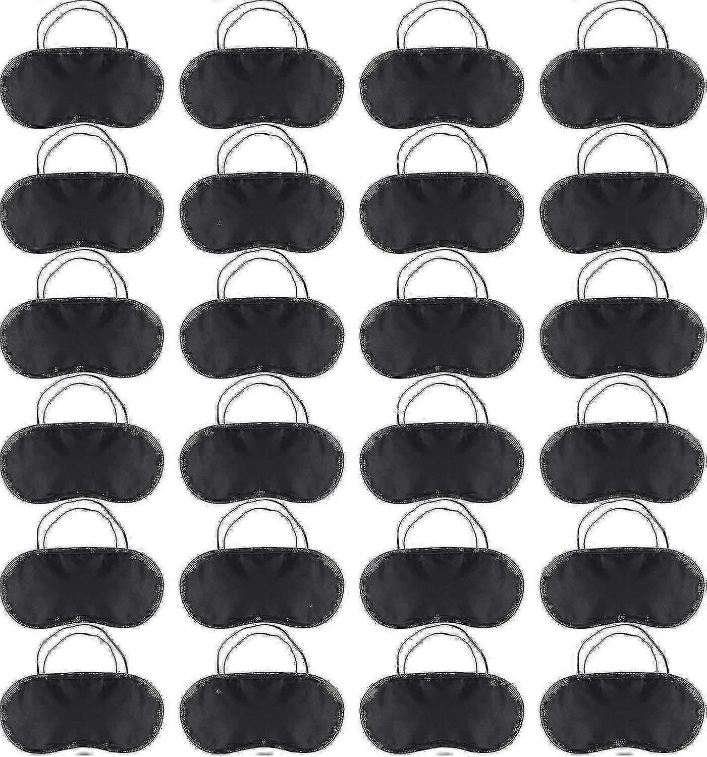 24-Pack Soft Sleep Eye Masks compatible with Travel Comcompatible witht