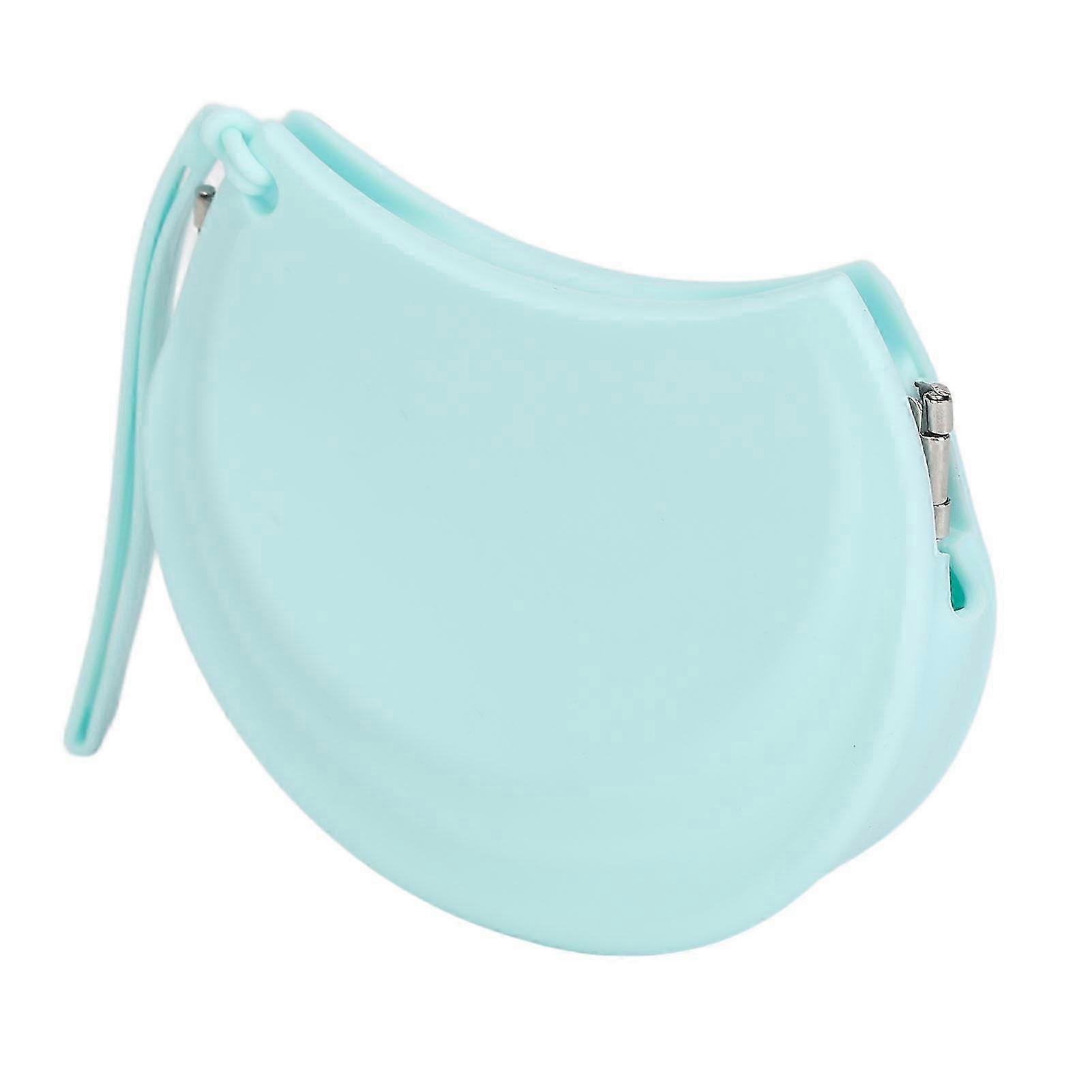 Étui de retenue en silicone avec lanière Soft Slim Thin Cute Aligner Case Holder Container Container for Work Travel Outdoor f74