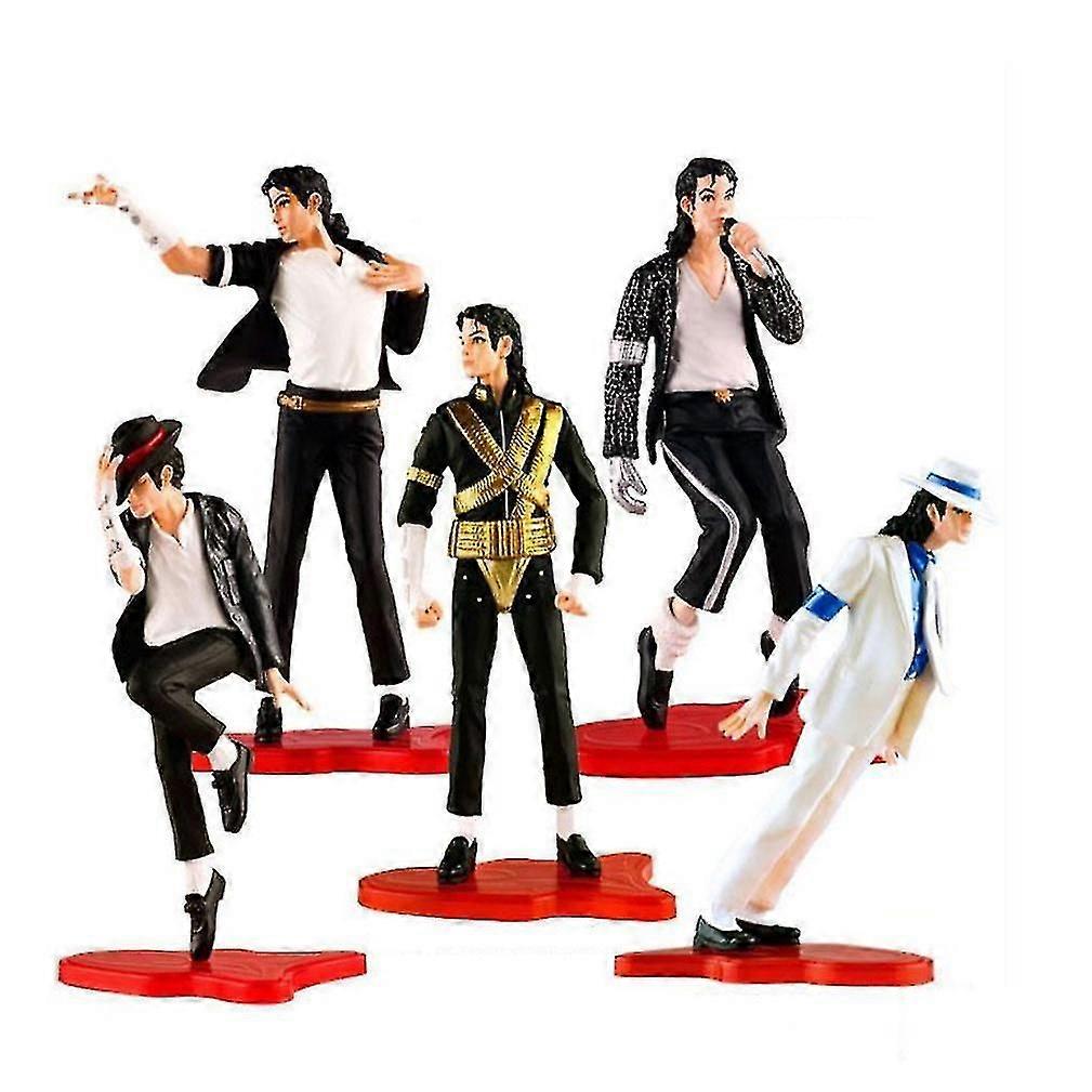 Dancing Michael Jackson jucărie Doll Anime Colectia 5buc