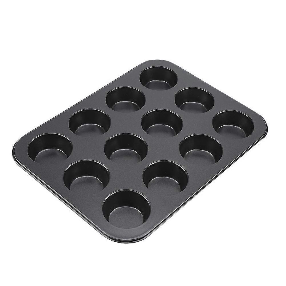 Carbon Steel Non-sticky Cake Muffin Baking Pan Mold Egg Tart Non-Stick Bakeware For Oven Use Multi-Use Bakeware