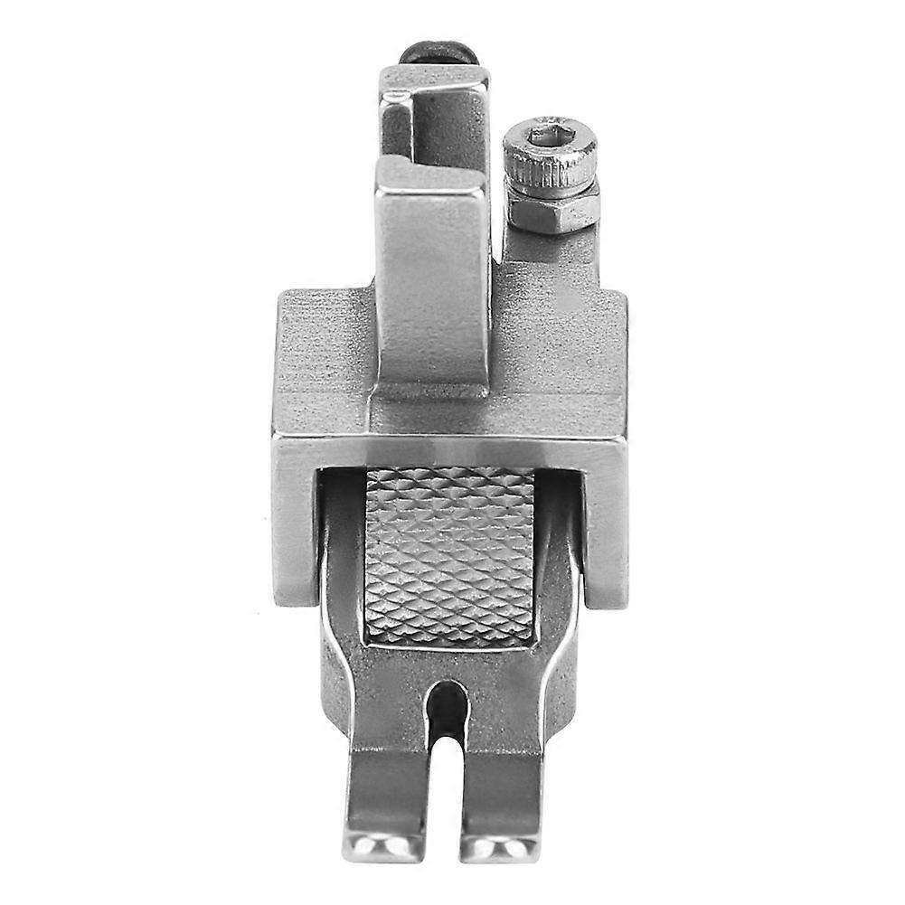 Adjustable Pressure Flat Sewing Machine Presser Roller Foot Accessories For Thick Materials Low-Shank Compatible