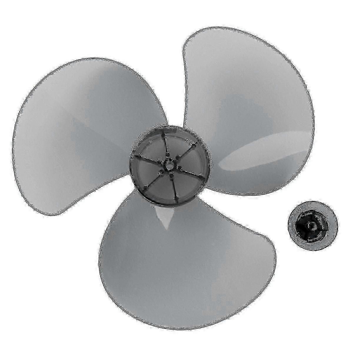 Pale de ventilateur en plastique - Trois/cinq lames - Cache-écrou inclus