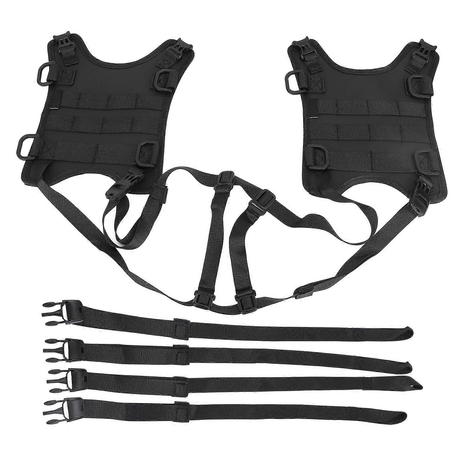 Universal Motorcycle Saddlebag Mounting Base Durable Waterproof Mount For Side Bag And Front Storage Easy Installation Adjustable Strap