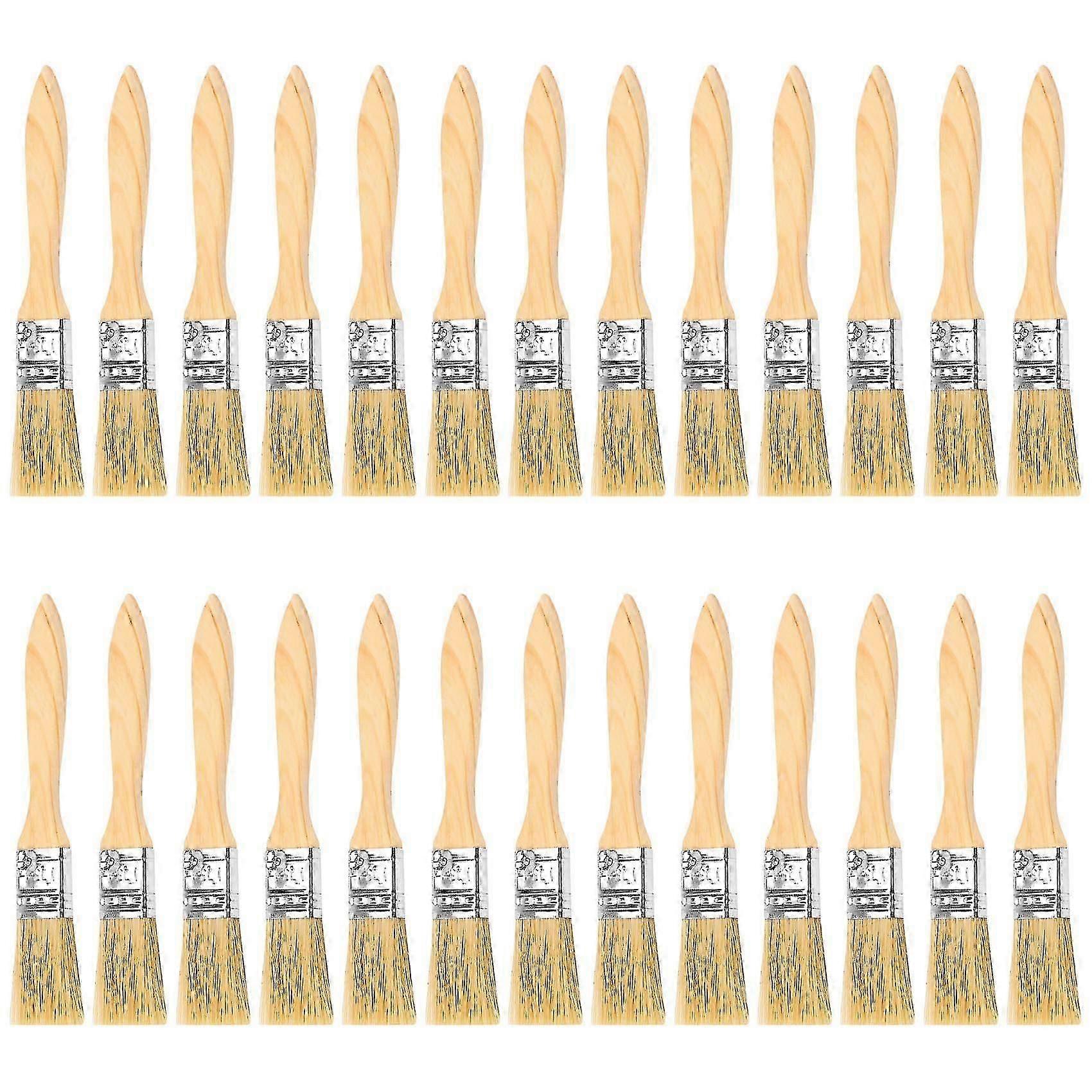 36 Paket 1 İnç Boya Fırçaları ve Lekeler, Vernikler, Yapıştırıcılar ve Daha Fazlası için Chip Fırçaları