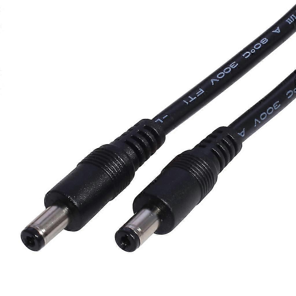 18AWG DC5.5m Χ 2.1mm αρσενικό στο αρσενικό καλώδιο τροφοδοτικών καλωδίων καλωδίων βουλωμάτων - ZP