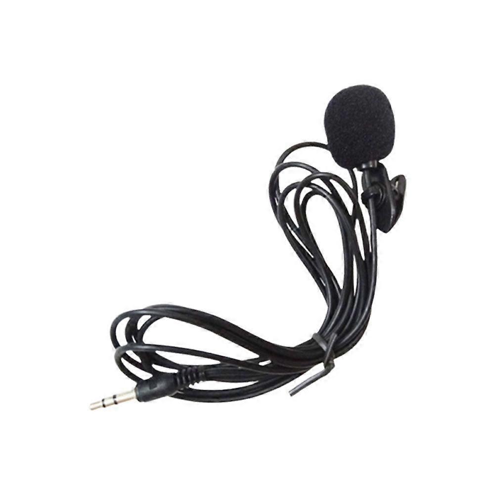 Wired Mini Lavalier Microphone 3.5mm Jack For Computer, Loudspeaker 1.5M