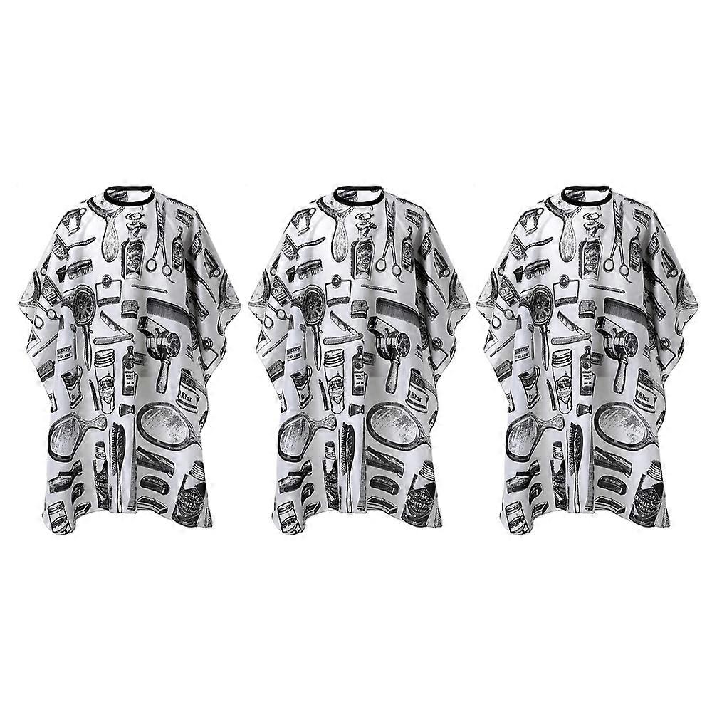 Adjustable Snap Closure Hair Styling Cape, Multi-Function Salon Accessory