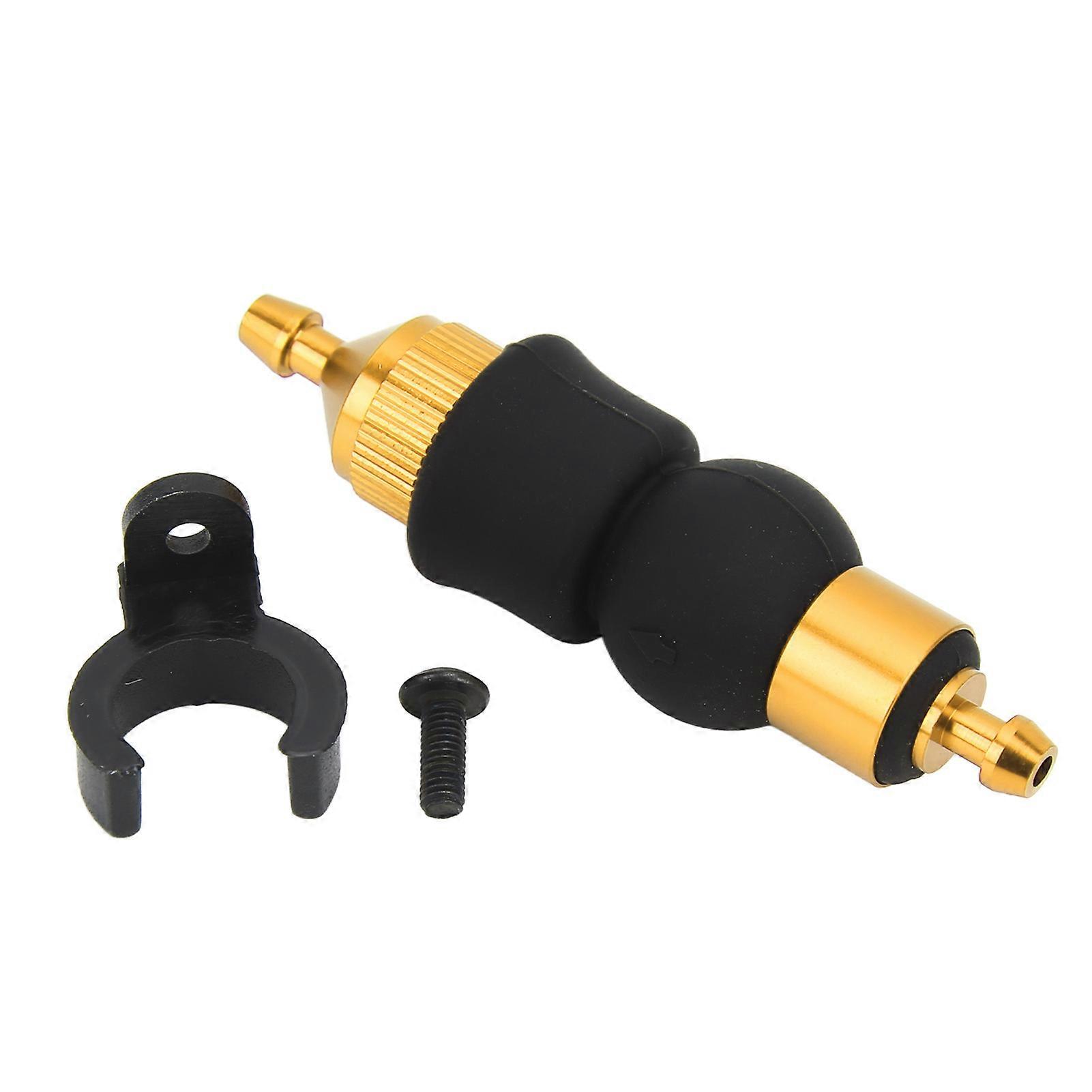 RC Car Manual Oil Pump Universal for 1/8 1/10 Scale RC Model Off Road Vehicle Methanol Engine Golden
