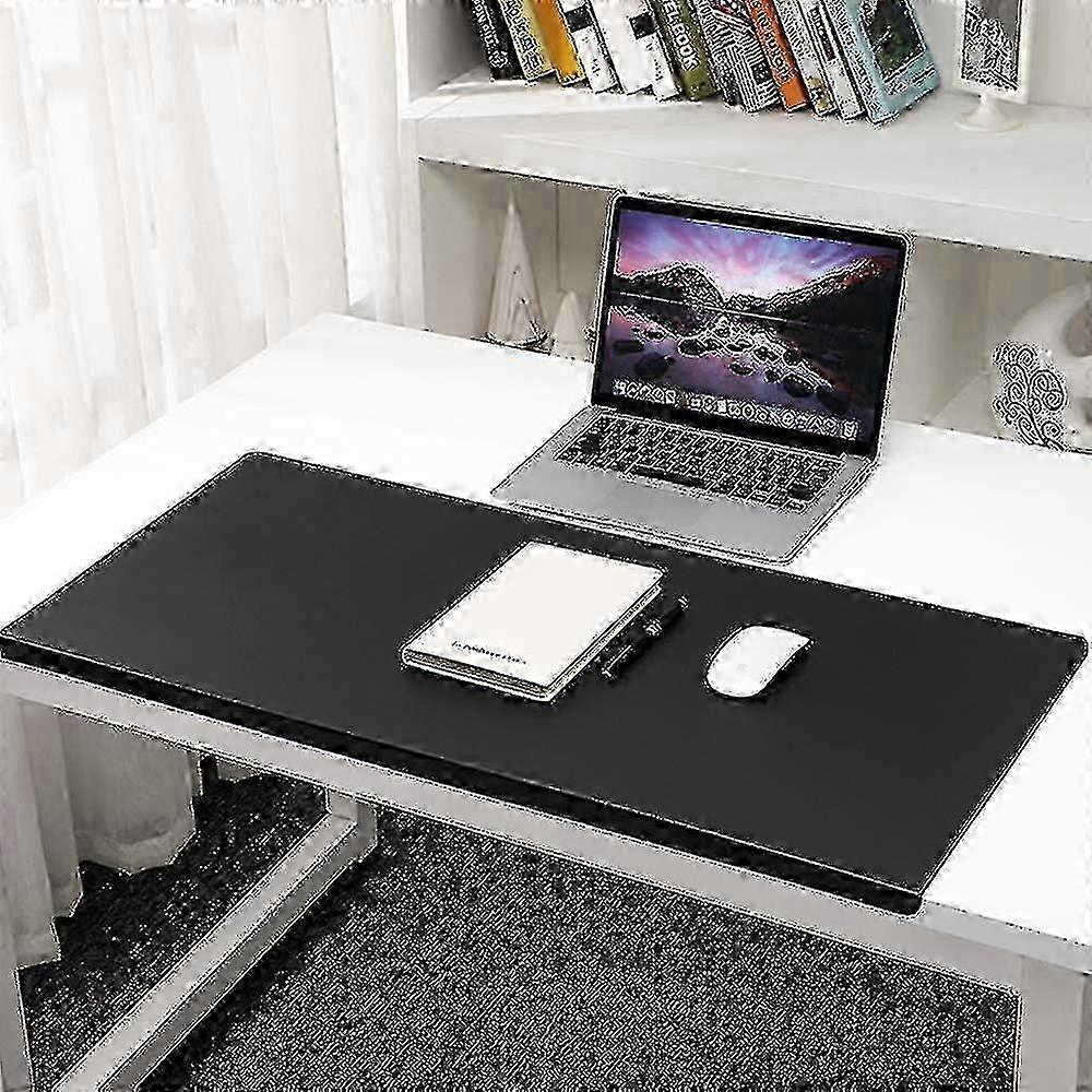 Desk Pad Office Writing Mat Pad with Edge Protection Non-Slip Leather Table Blotter Desk Protector Gaming Working Des Walkbee A B