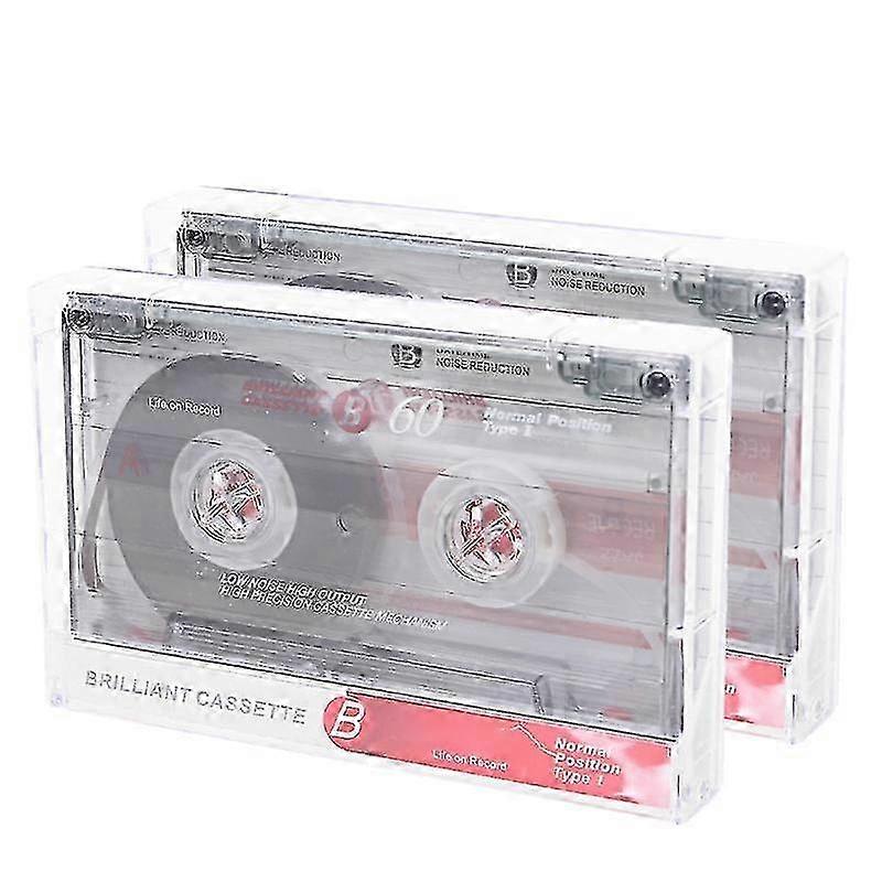 Professional 60-Minute Blank Audio Cassette Tapes