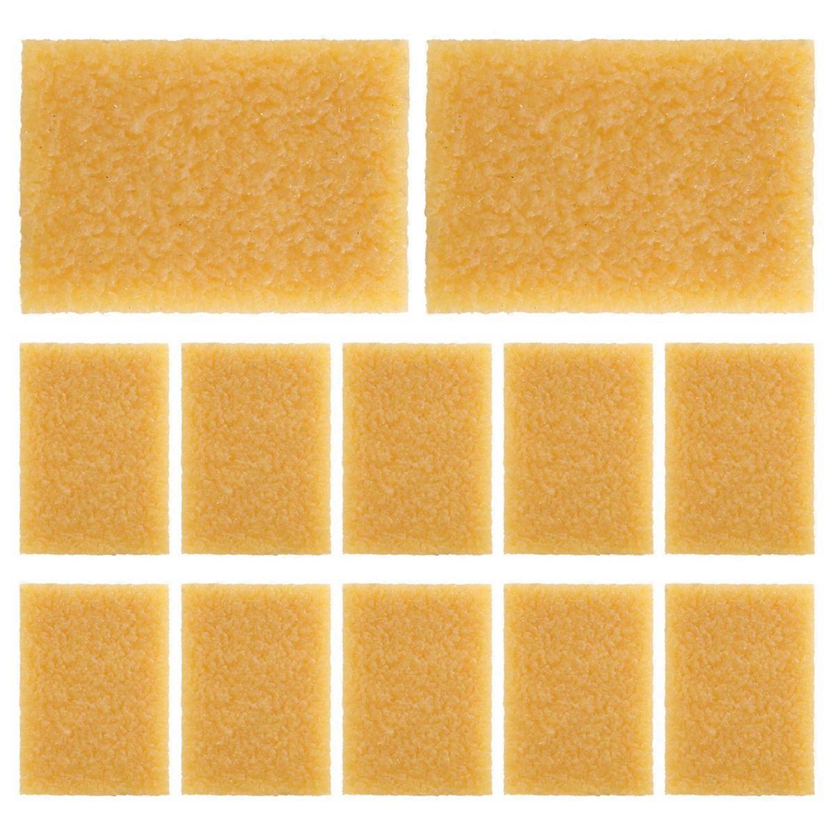 12 Pcs Glue Residue Cement Eraser Rubber Cleaning Eraser for Removing Adhesive and Residues From Pap