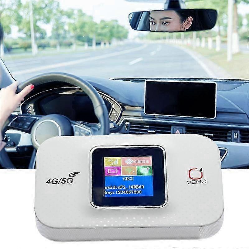 E5783 Plus 4G LTE CAT4 300Mbps Portable WiFi Router with SIM Card Slot Car Mobile Wifi 3000Mah Batt