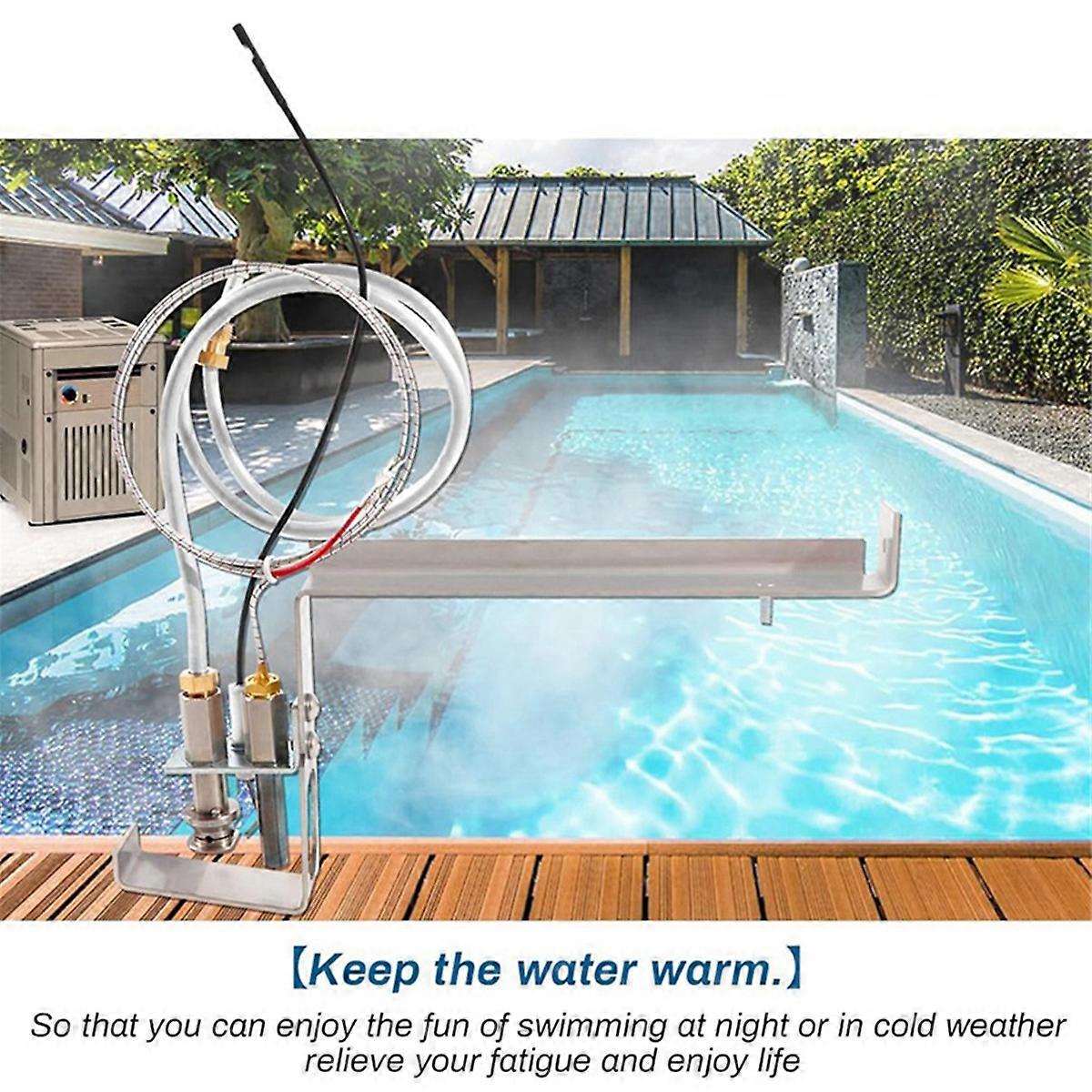 Natural Gas Pilot Parts for H-Series Ed1 Style Pool Heater