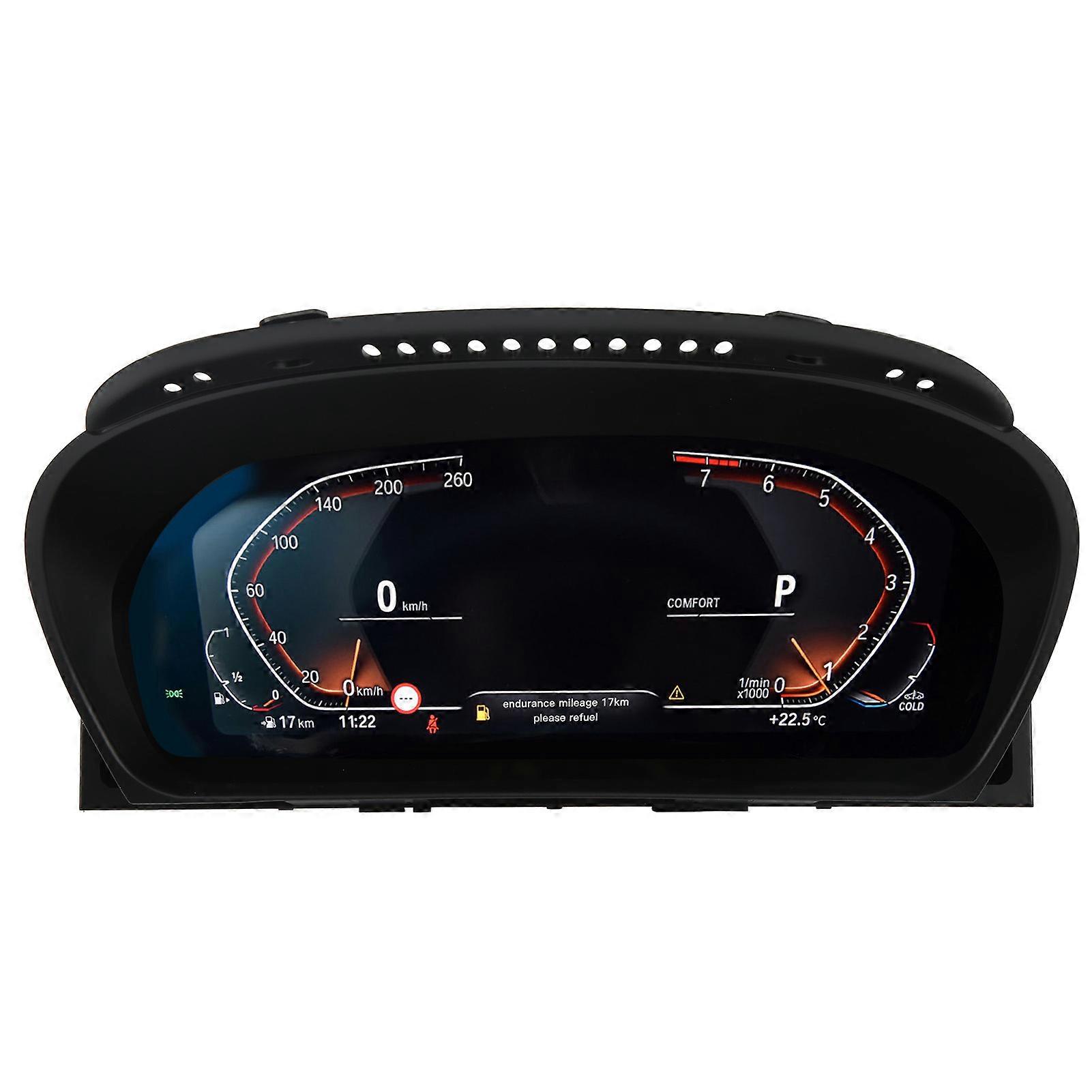 LCD Digital Instrument Cluster Dash Gauge Display Speed Temp Pressure for 5 Series E60 E61 CIC CCC System 2003‑2009 