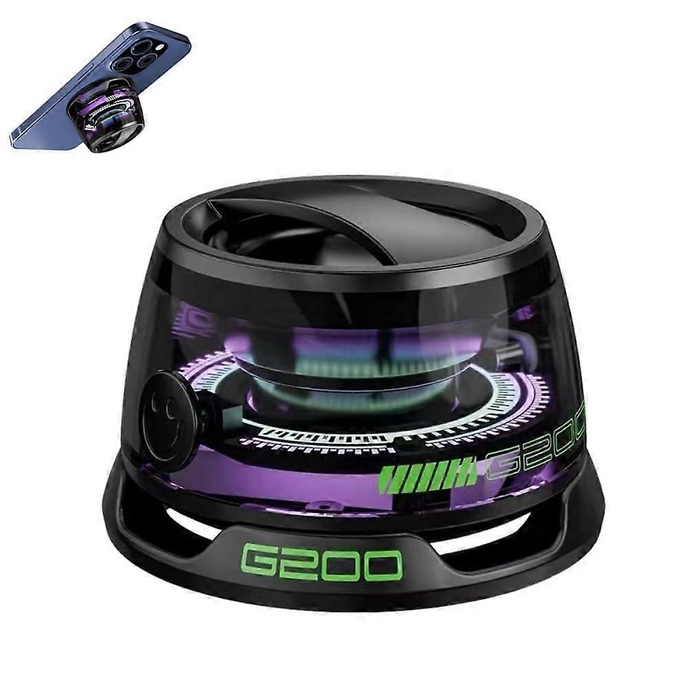 Mini RGB Magnetic Bluetooth Speaker Multifunction Wireless for Room Bike
