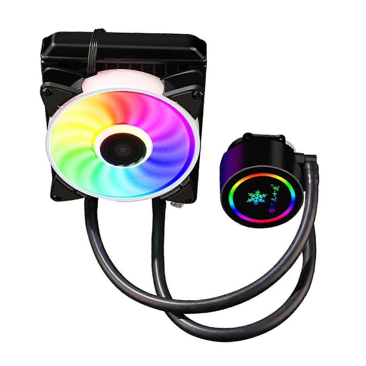 Water Cooled Heat Sink Radiator for Efficient Gaming Liquid Cooling System Lighting for