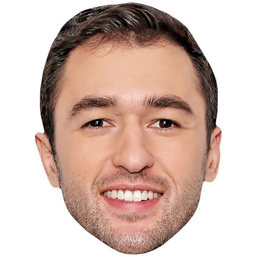 Chase Elliott (Smile) Celebrity Mask, Flat Card Face