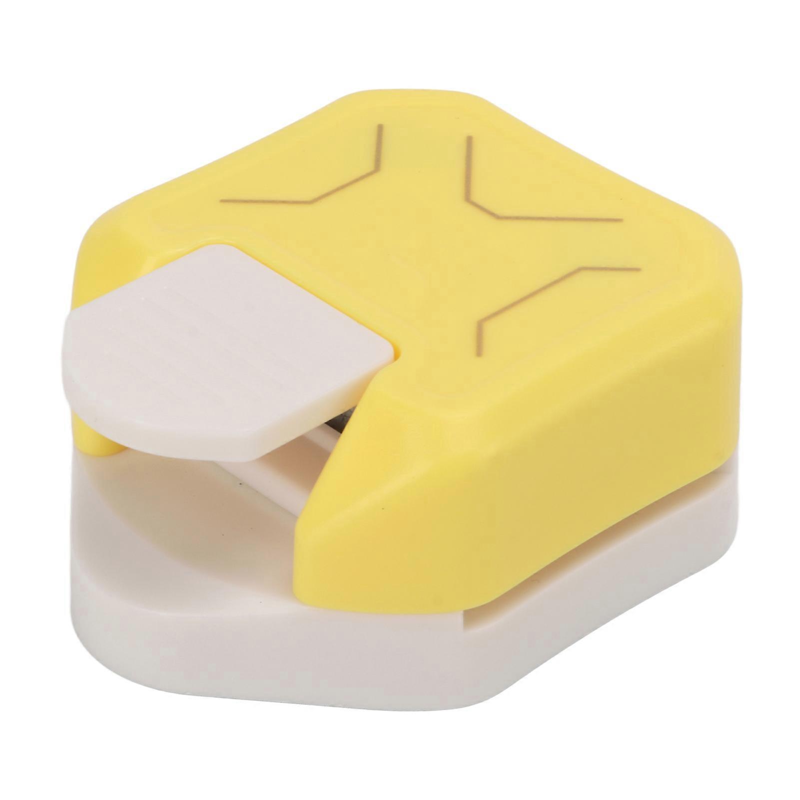Mini portable multifunctional corner cutting machine yellow cardboard right angle beautifying machine punch card