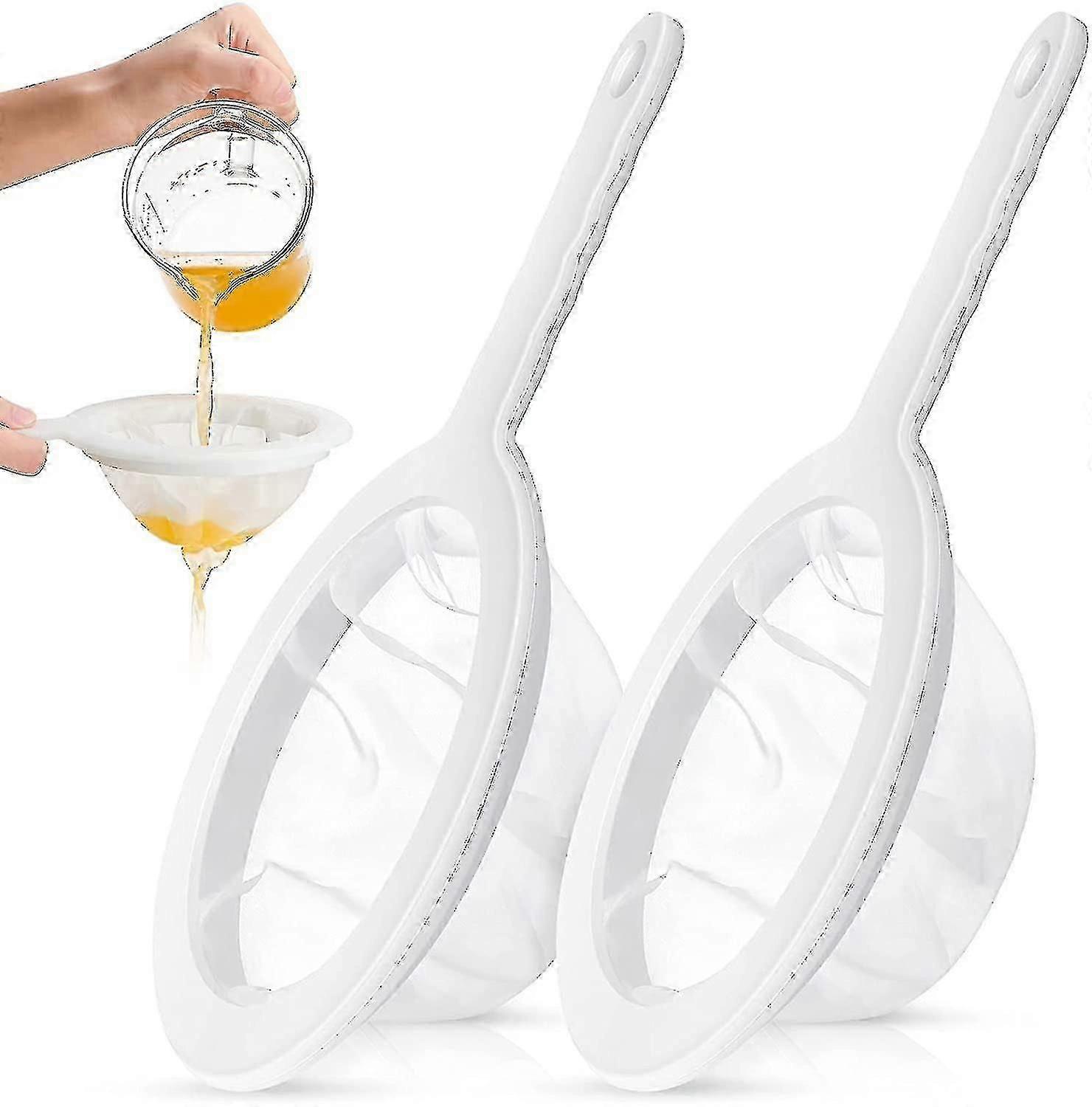 2 stk juice filter mesh 100 mesh filter filter mesh trakt filter mesh matfilter syltetøy s syltetøy matfilter mesh