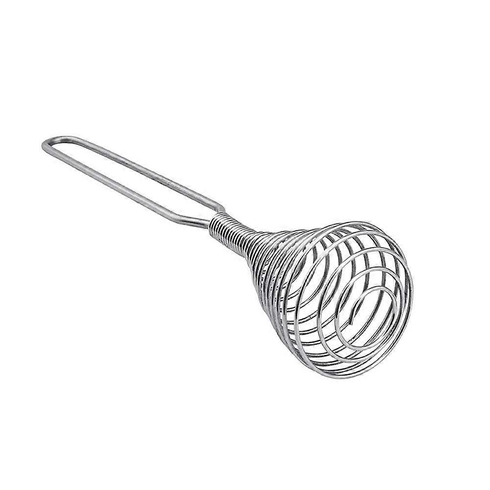 Inch French Spring Coil Whisks Stainless Steel Manual Egg Mixer Handheld Blender Mixing Beater for Baking