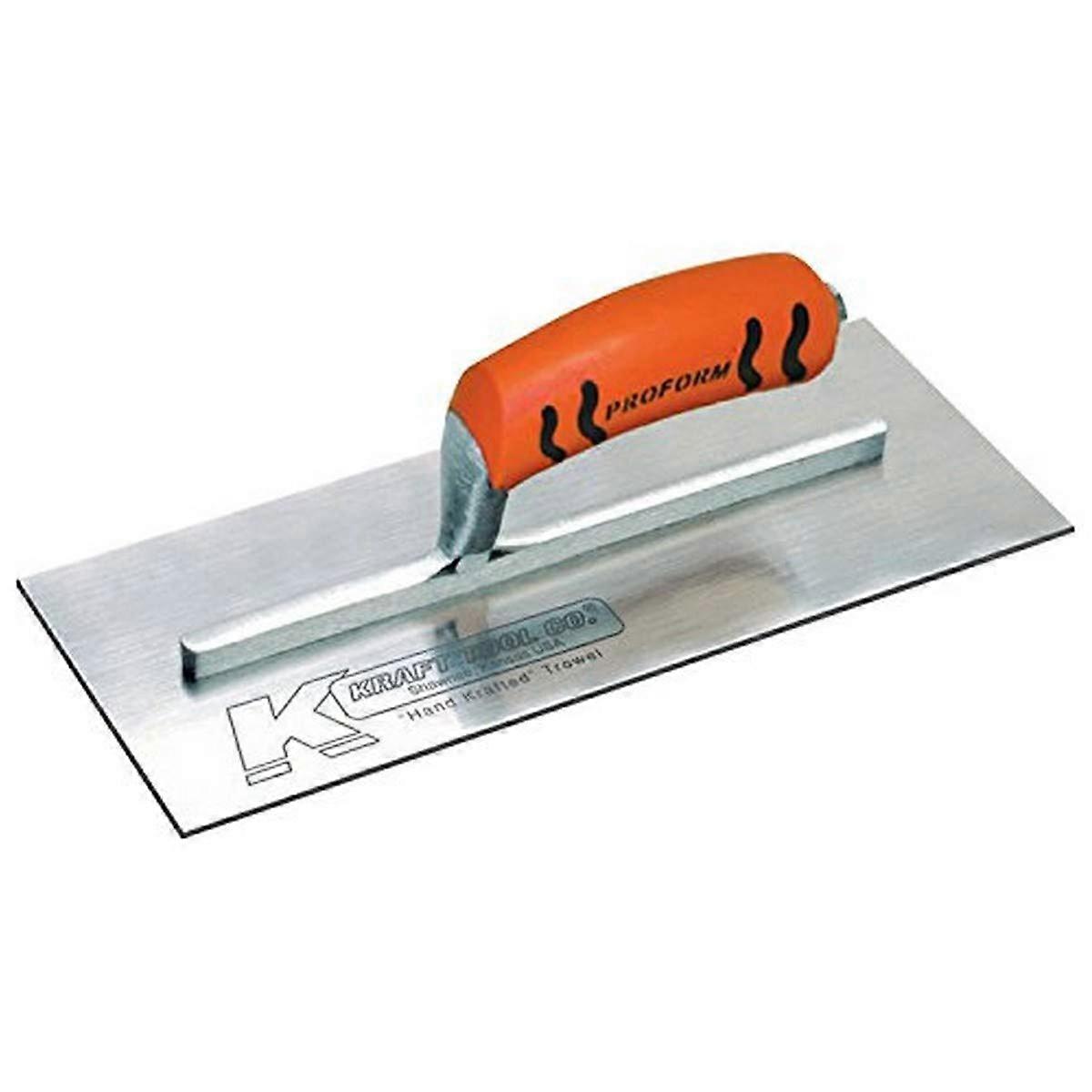 Stainless Steel Drywall Trowel, 12 x 4.5-Inch Handle for ProForm for Smooth Finishing and Professional Use