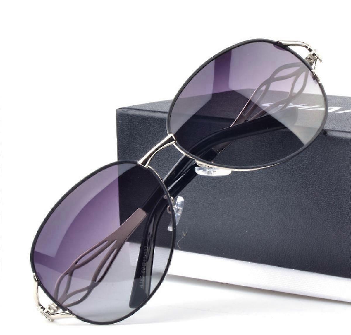 Womens Polarized UV Protection Round Sunglasses