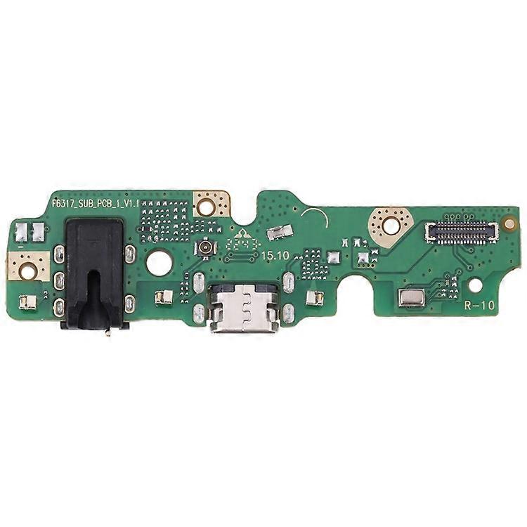 متوافق مع TECNO Spark 8 KG6 ، KG6k Dock Connector Port Charging Charging Part Flex Cable Repair Part (بدون شعار)