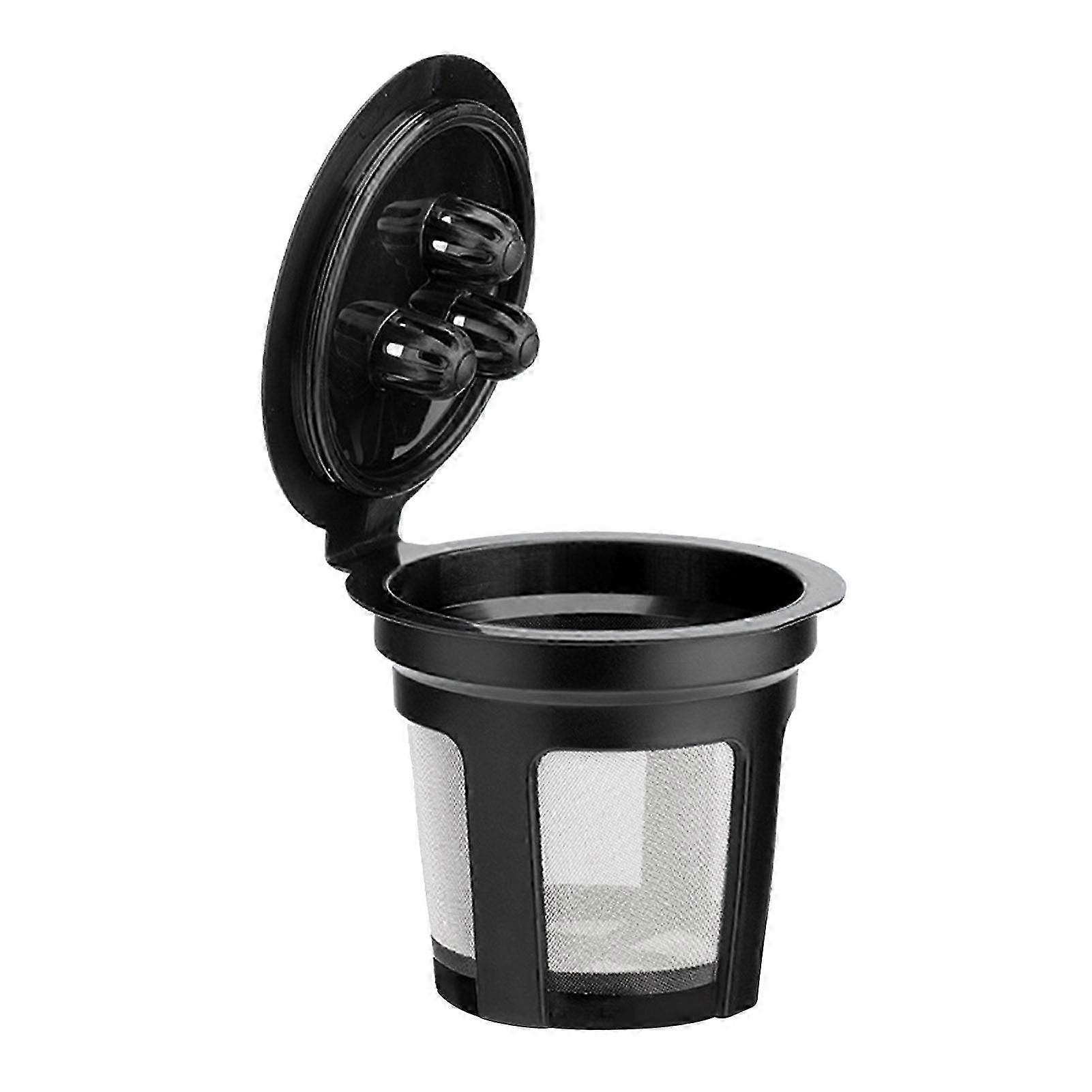 Reusable Coffee Filter Plastic 3 Hole Empty Capsule Replacement for Dual Brew Machine