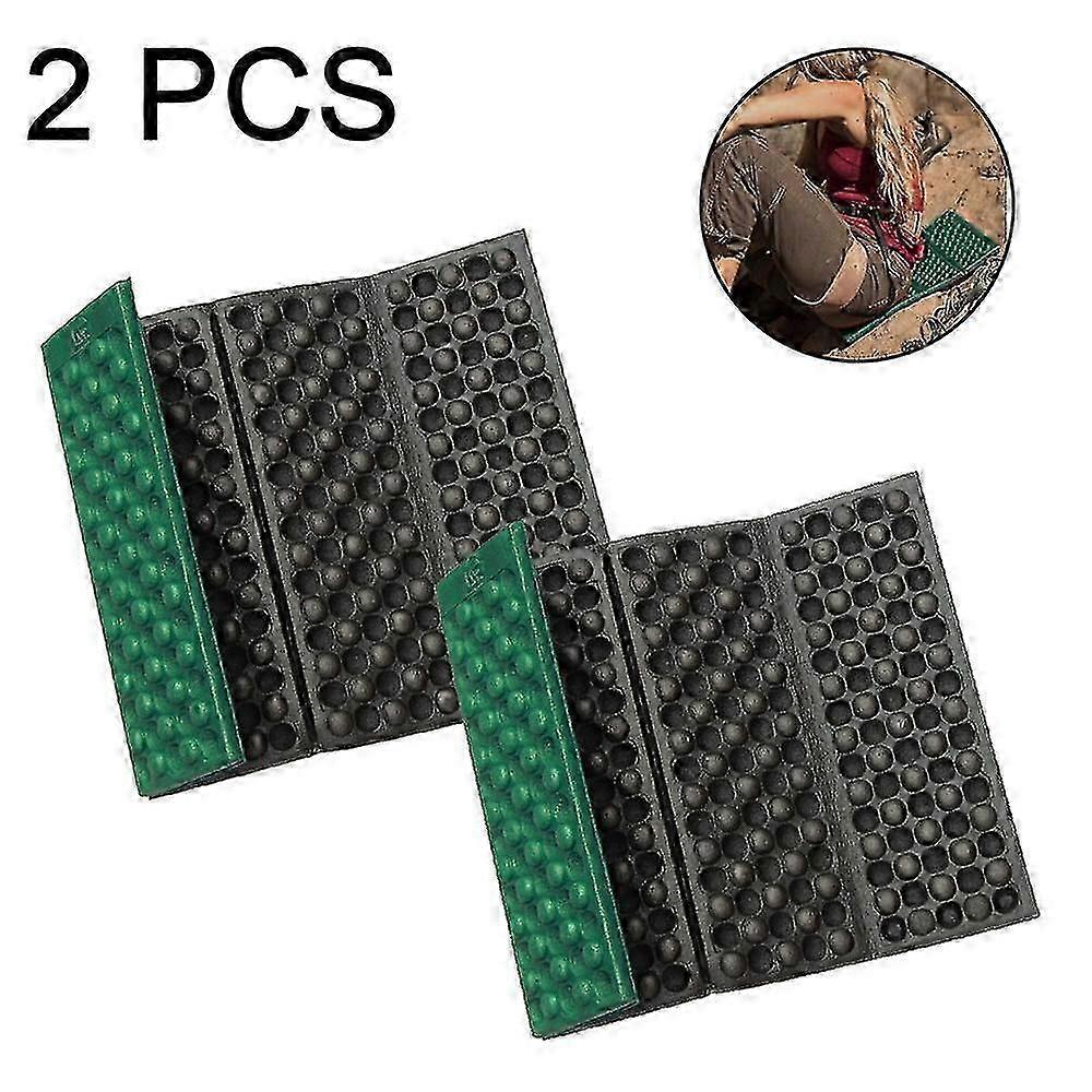 Wents Folding Cushion 2 Pcs Foldable Foam Cushion For Most Scenes , Waterproof And Moisture-proofdar