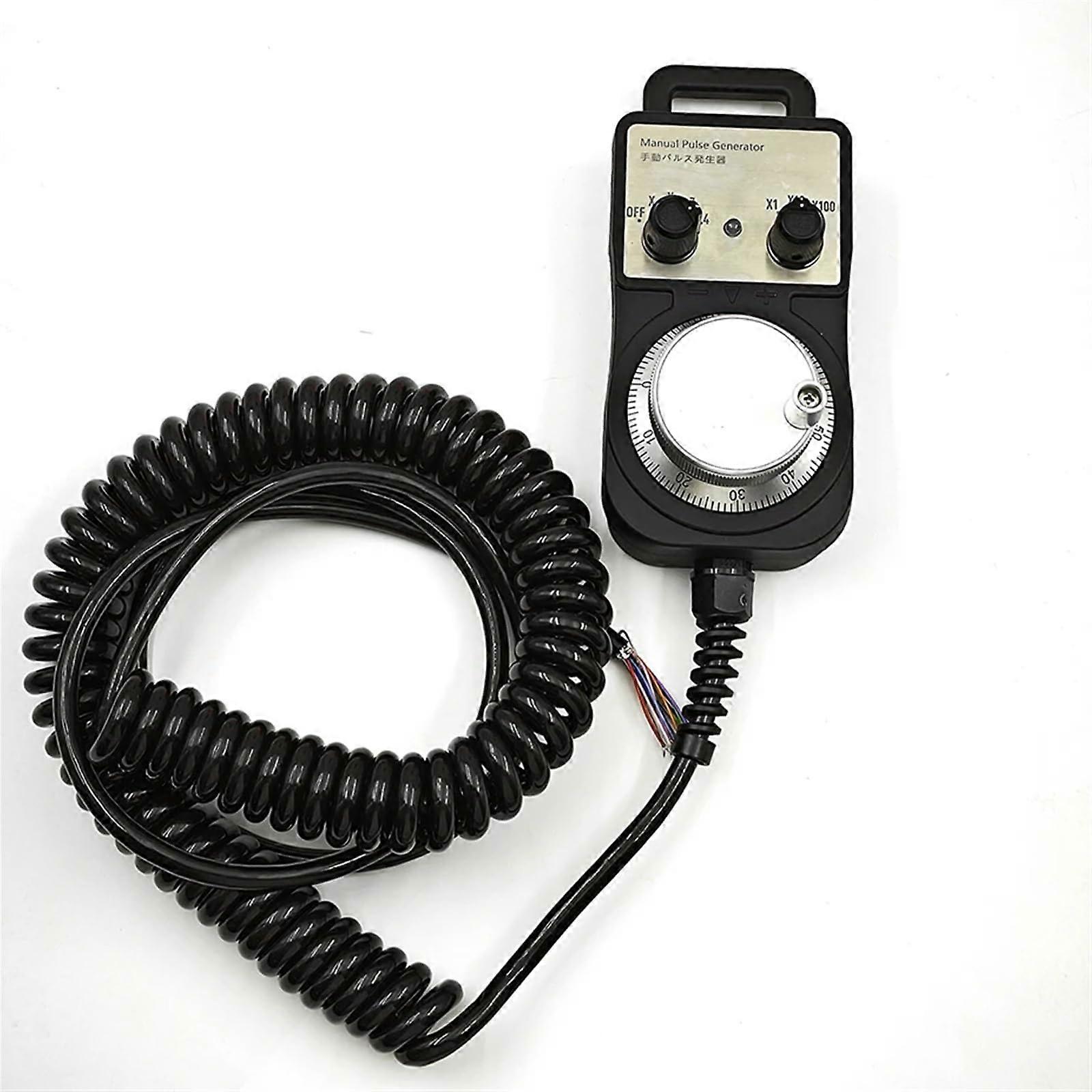 4-Axis 6-Axis Motion Controller Handheld Encoder MPG Manual Pulse Generator Electronic Handwheel (Color: 6 Axis)