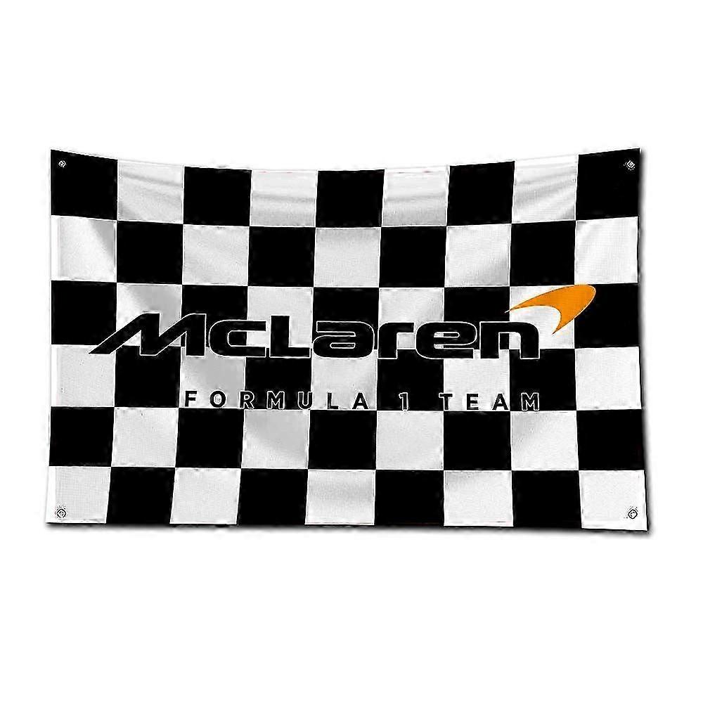 3x5 ft F1 דגל מירוץ פוליאסטר באנר הדפסה דיגיטלית למוסך אמנות קיר קישוט הדלת בחוץ עם פליז Grommets M-McLarens