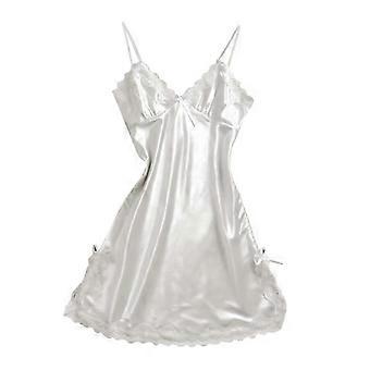 Women's Lace Bodydoll Lingerie Chemise Nightgown V Neck Nighty Nightdress