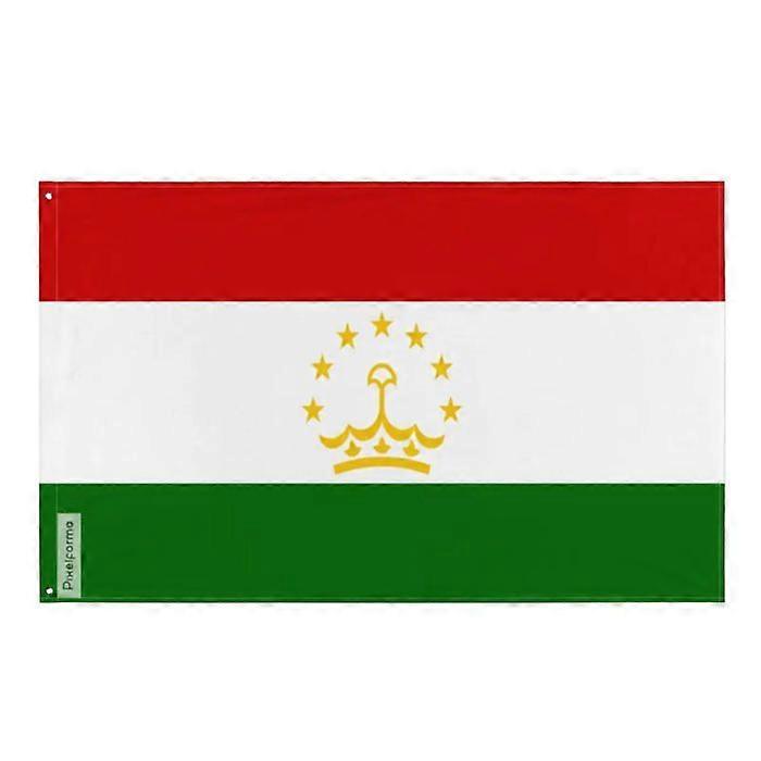 Flag of Tajikistan – 96 x 144 cm – Polyester – Iron eyelets – Durable