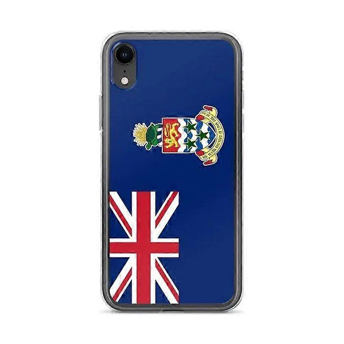 Phone case - PIXELFORMA - Cayman Islands flag - Compatible with iPhone XR - Flexible - Shockproof - Silicone
